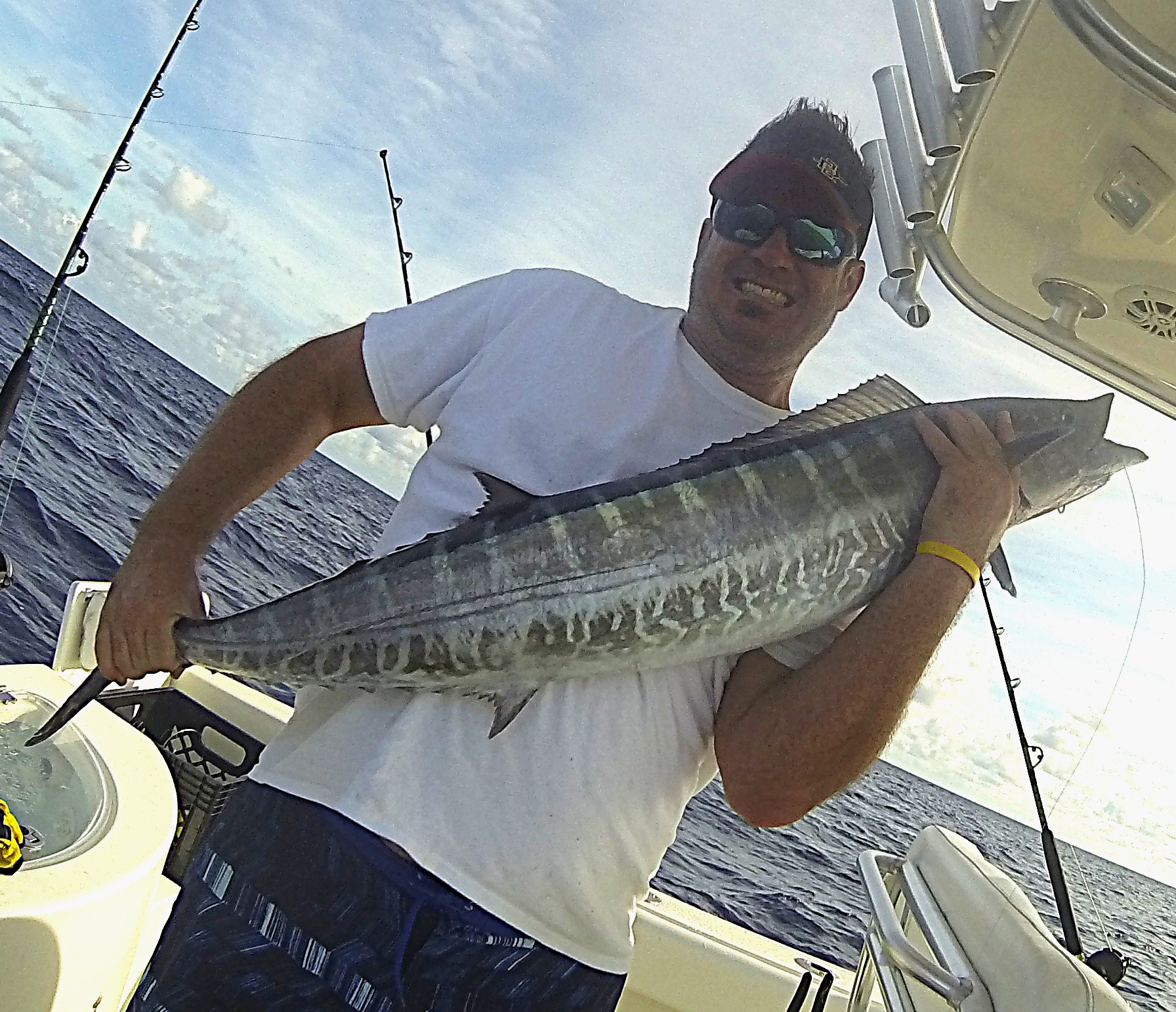 Wahoo on the boat